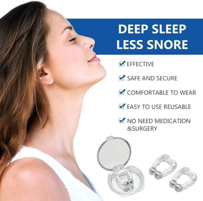 Anti Snoring Device for Men Women Magnetic Snoring Stopper Nose Clip Snore free Anti-snoring Device  (Nose Clip)