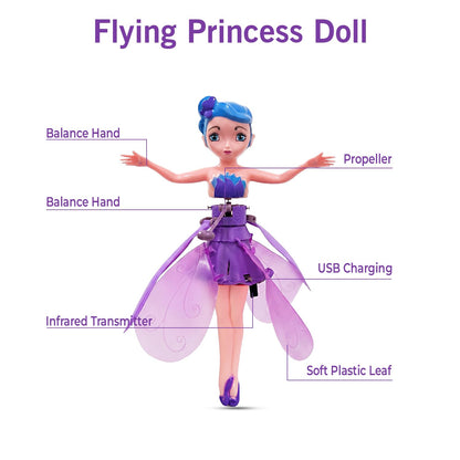 Princess Doll for Kids_Magic Flying Fairy Doll