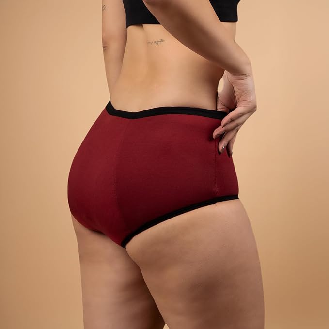 Pack of 2 Mid Waist Hipster Panties