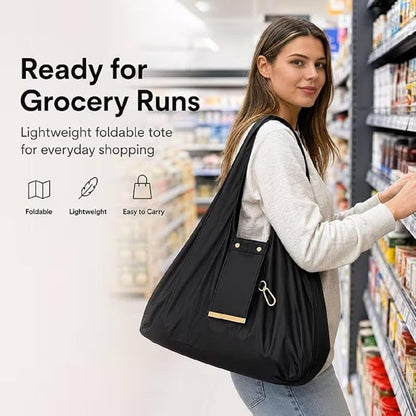 Foldable Keychain Tote Bag