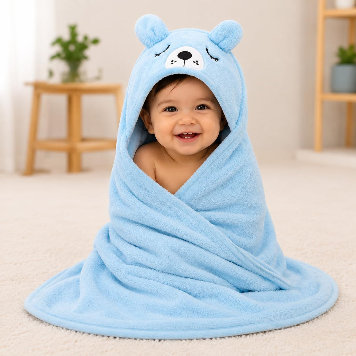 Bath Towel Bed Bedding for Baby Boys and Baby Girls