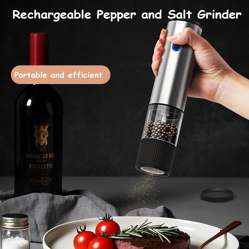 2 In 1 Salt & Pepper Grinder