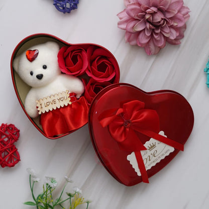 Red Love Stand With HeartBox
