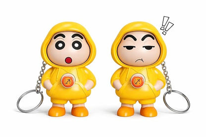 Shin-Chan Face Rotating Keychain