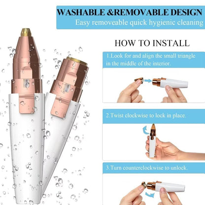 Eyebrow Trimmer for women. Pianless,Touch