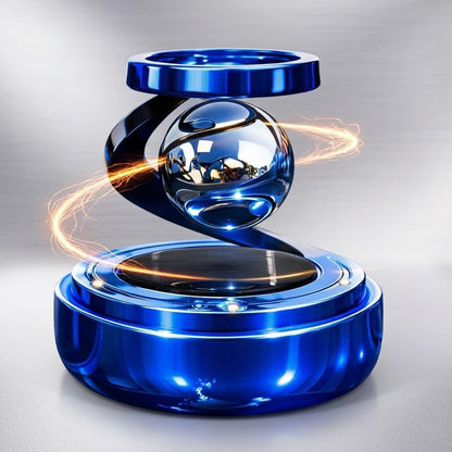 Plastic Solar Powered Levitating Ball Illusion Car Interior Dashboard Air Freshener