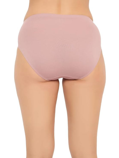 Mid Waist Hipster Panty in Turquoise Blue
