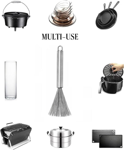 Stainless Steel Wire Whisk Brush