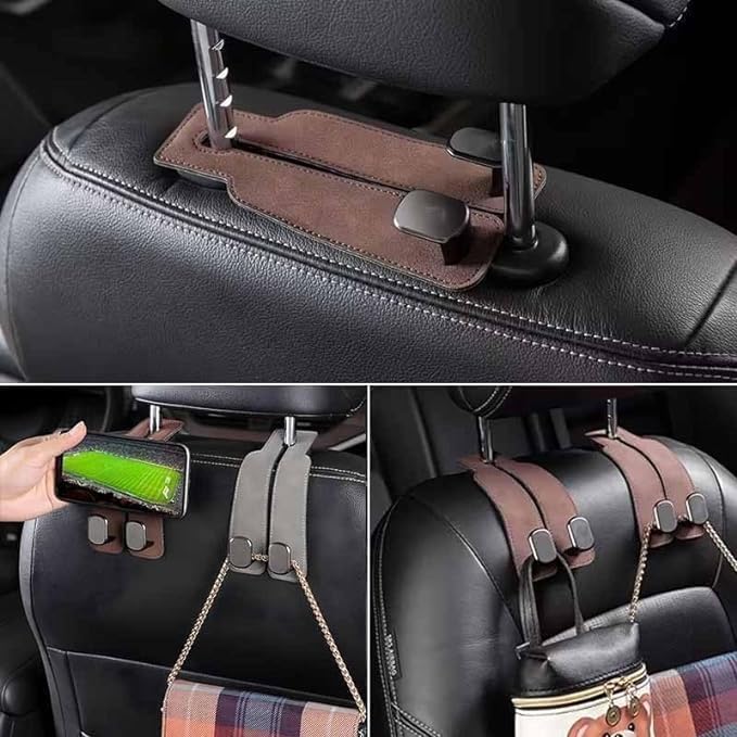 Car Hooks for Headrest (Pack of 2)
