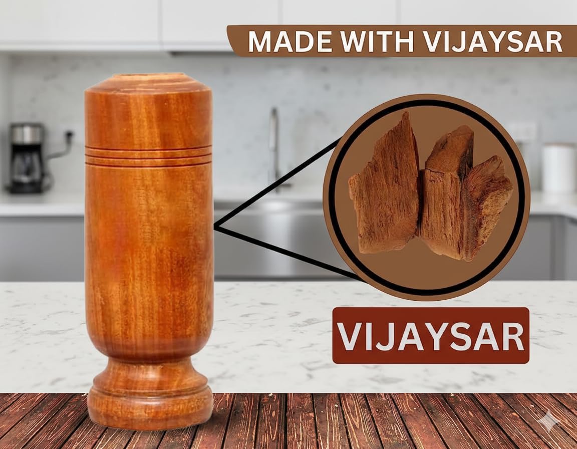 Herbal Wooden Tumbler (Pack of 2)