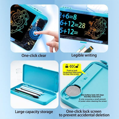 2 in 1 LCD Writing Pad Pencil Box