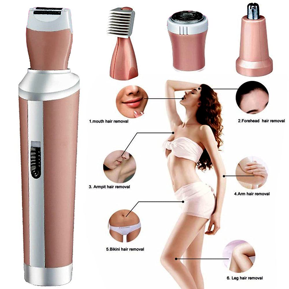 2 in 1 Rechargeable Beard And Nose Hair Trimmer