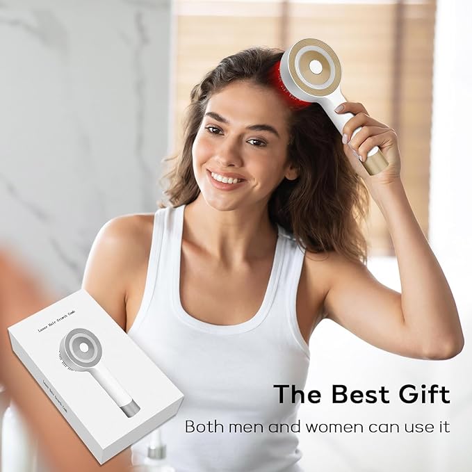 Red Light Hair Rejuvenation Scalp Massager