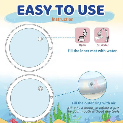 Water Play Mat for Kids & Pets