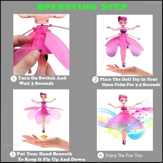 Princess Doll for Kids_Magic Flying Fairy Doll