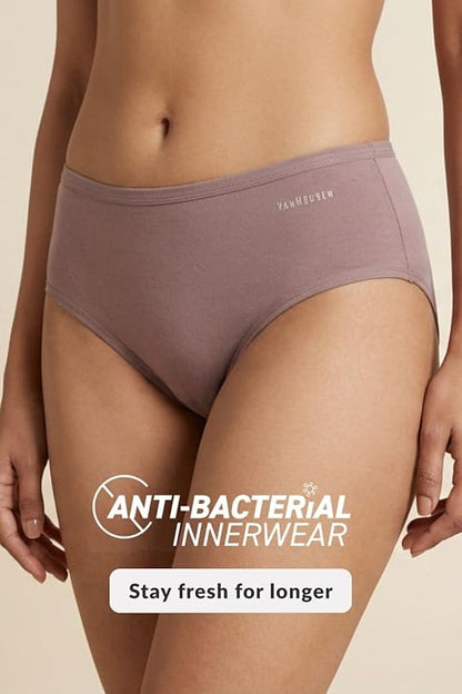 Pack of 3 Mid Waist Hipster Panties