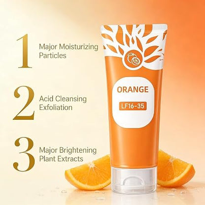 Orange Enzymes Exfoliating Gel for Face & Body (Pack of 2)