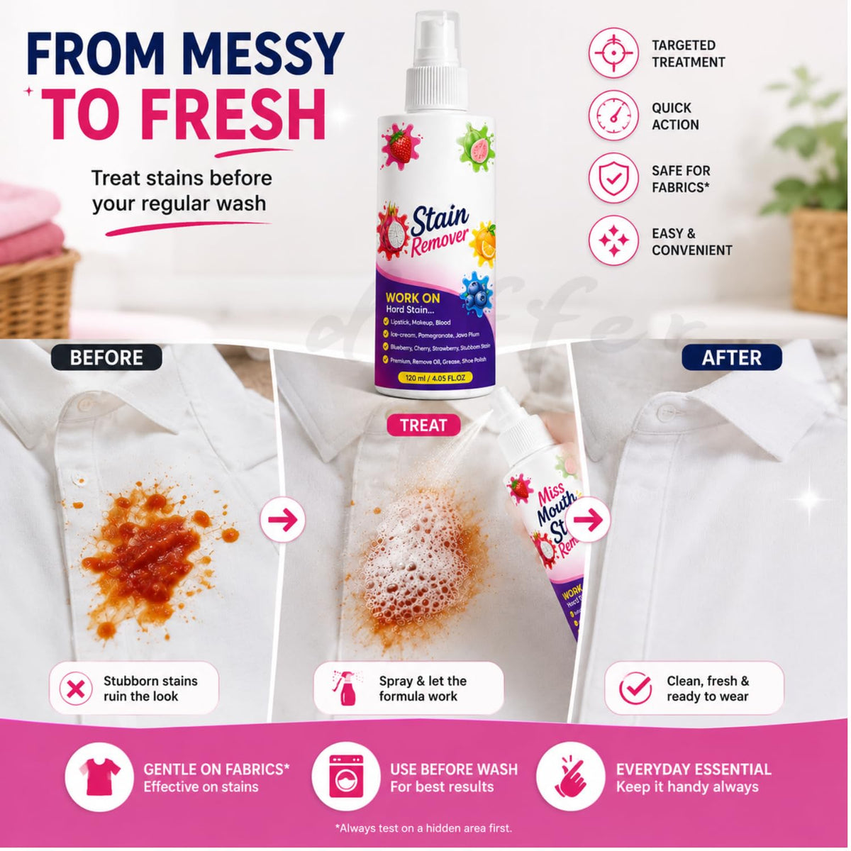 Messy Eater Stain Treater