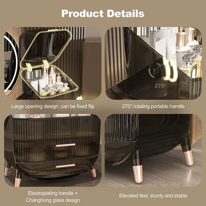 Cosmetic Storage Display Case
