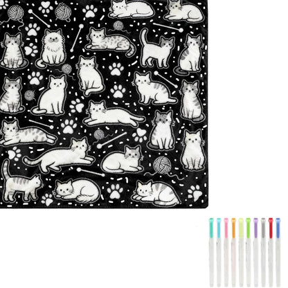 Creative Coloring Blanket