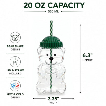 Bear Glass Tumbler