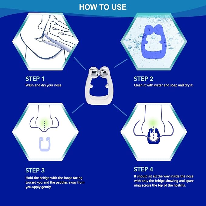 Anti Snoring Device for Men Women Magnetic Snoring Stopper Nose Clip Snore free Anti-snoring Device  (Nose Clip)
