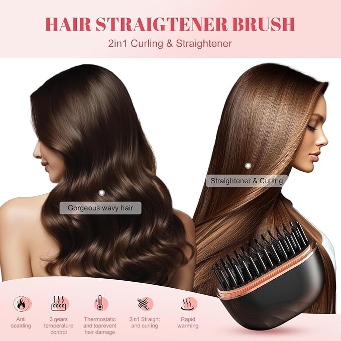 Mini Wireless Hair-Straightener