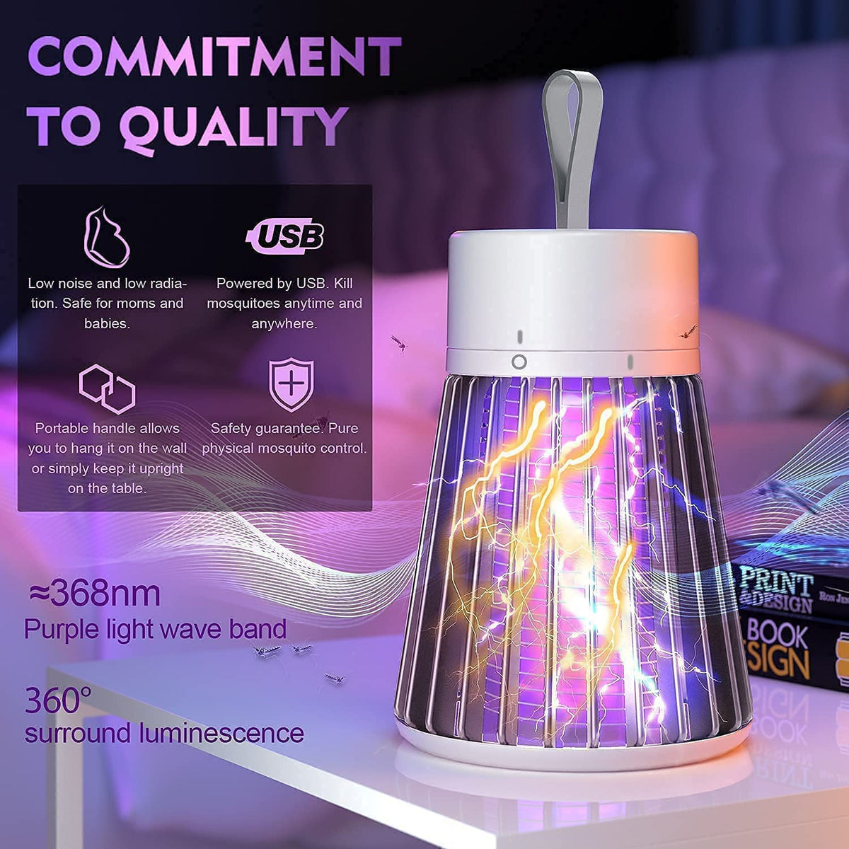 2 In 1 Mosquito Killer & Pest Repellent Machine