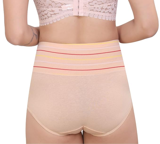 Pack of 2 High Waist Tummy Tucker Hipster Panties