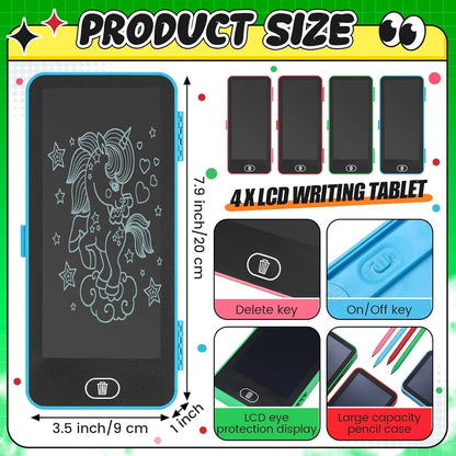 2 in 1 LCD Writing Pad Pencil Box