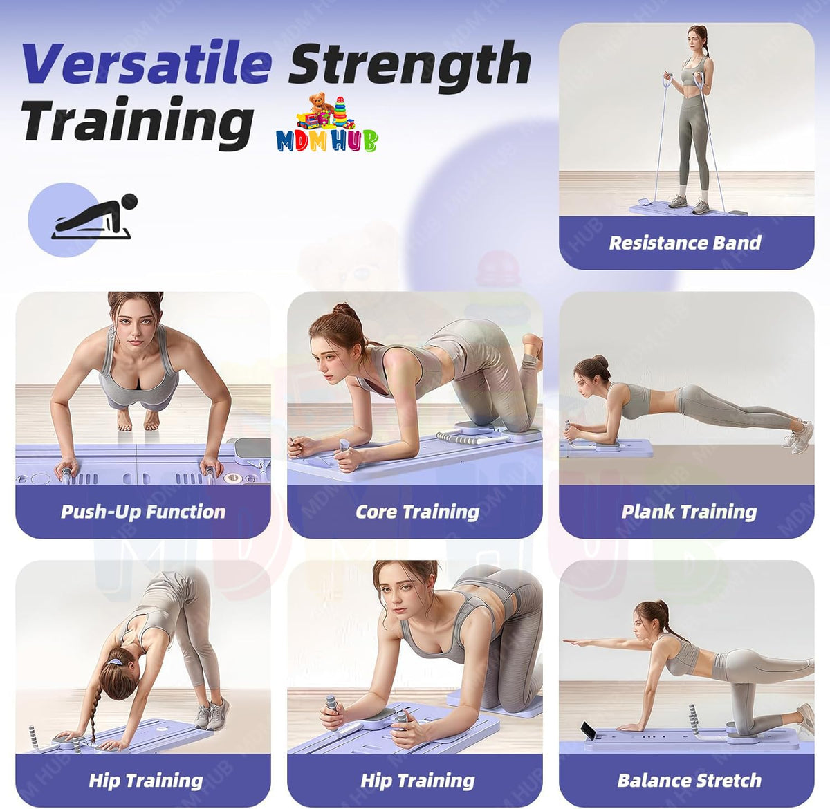 Pilates Board | 30-Day Money Back Guarantee