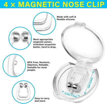 Anti Snoring Device for Men Women Magnetic Snoring Stopper Nose Clip Snore free Anti-snoring Device  (Nose Clip)