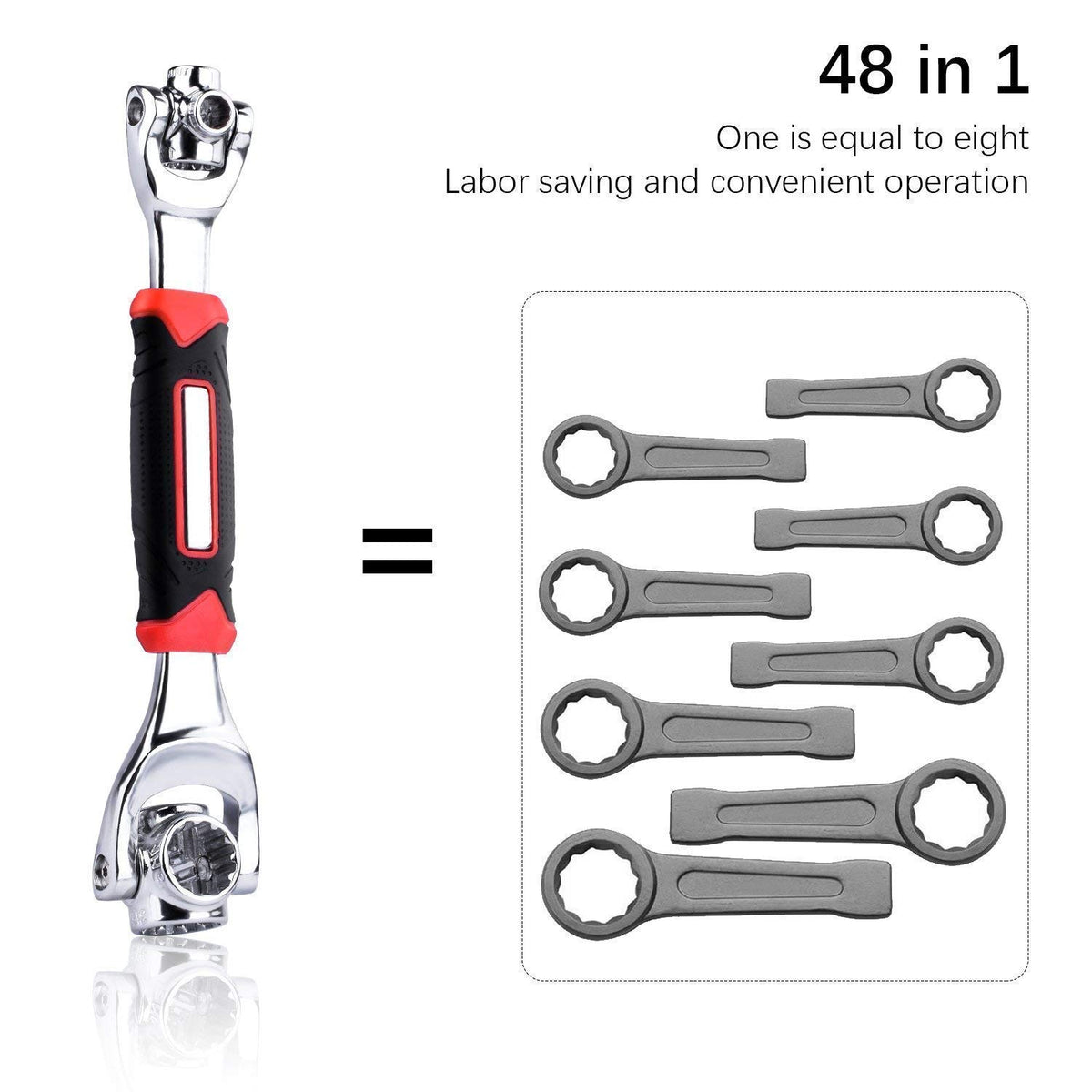 10-in-1 Mini Hexagonal Wrench Tool