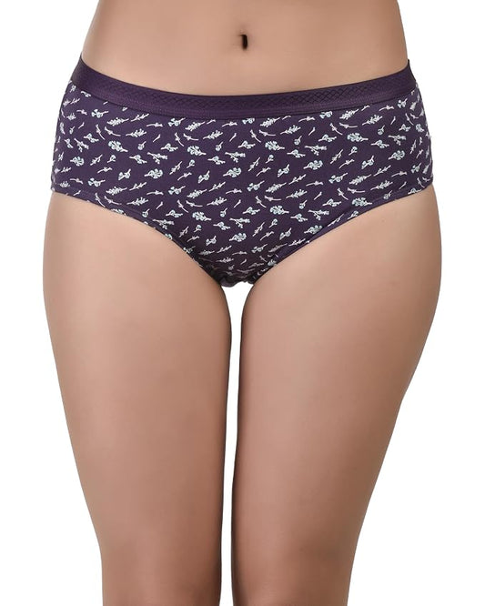 High Waist Tummy Tucker Hipster Panty in Dark Green