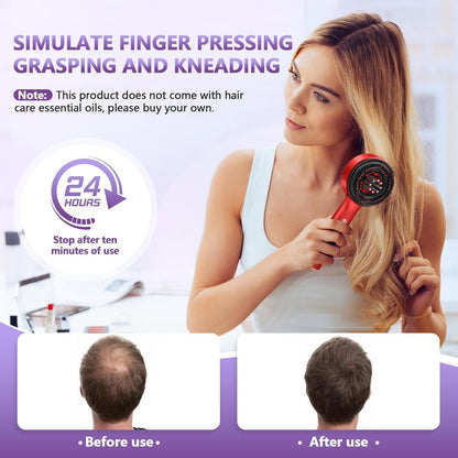 Red Light Hair Rejuvenation Scalp Massager