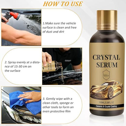 Car Coating Crystal Serum(Pack of 2)