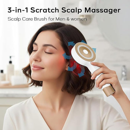 Red Light Hair Rejuvenation Scalp Massager