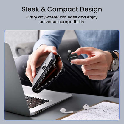 2 in 1 OTG Micro USB & Type C Adapter