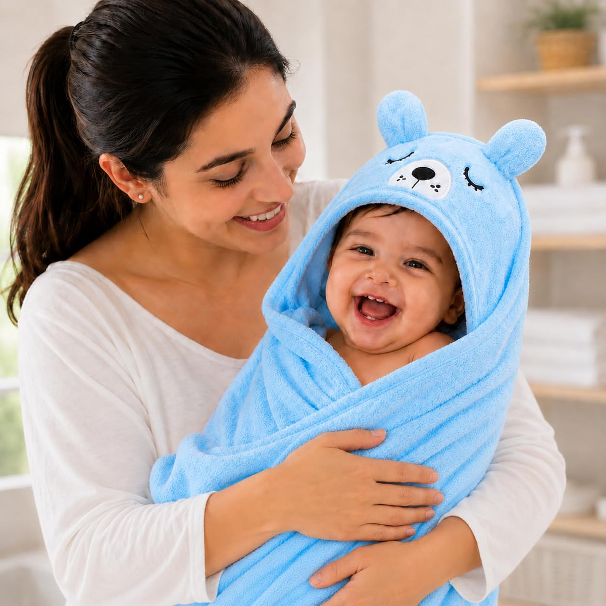 Bath Towel Bed Bedding for Baby Boys and Baby Girls