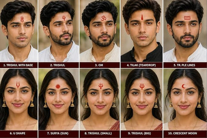 10 Pcs Tilak Stamp