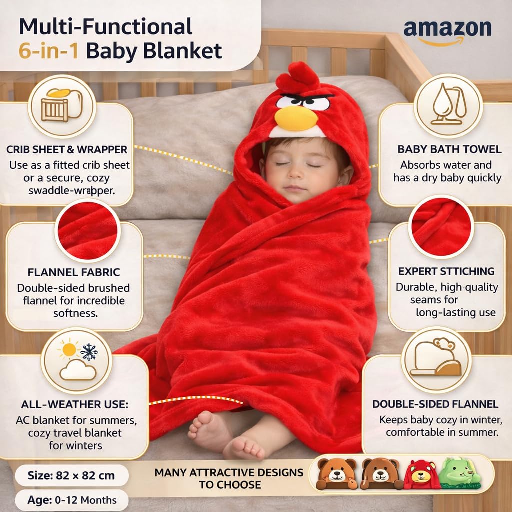 Bath Towel Bed Bedding for Baby Boys and Baby Girls