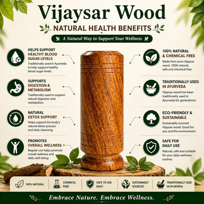 Herbal Wooden Tumbler (Pack of 2)