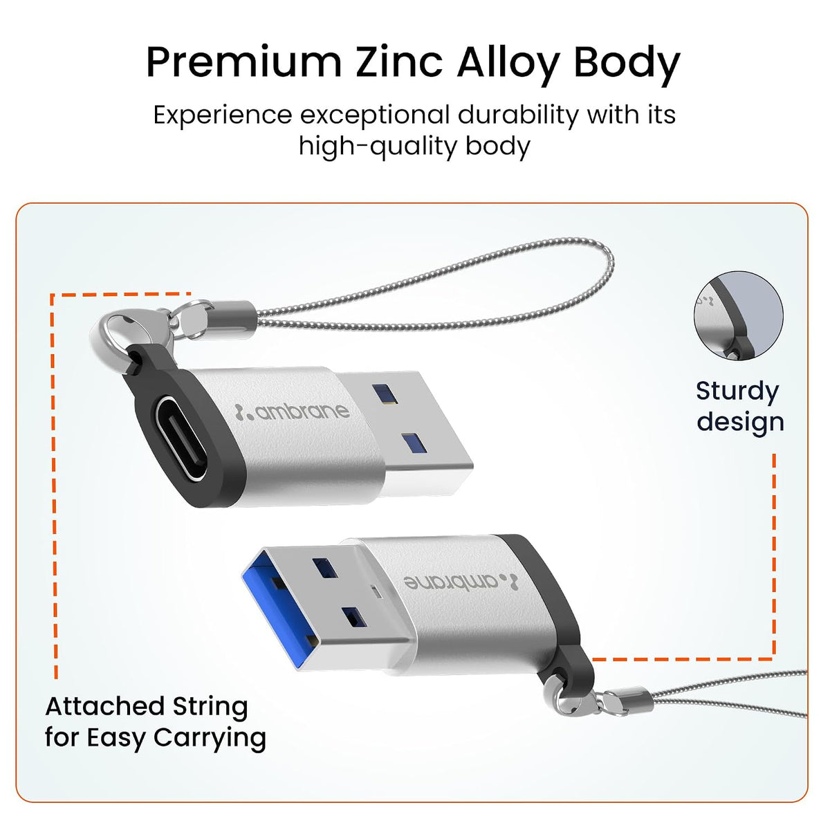 2 in 1 OTG Micro USB & Type C Adapter