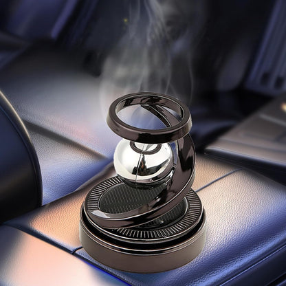 Plastic Solar Powered Levitating Ball Illusion Car Interior Dashboard Air Freshener