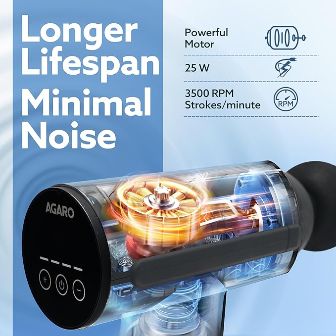 Deep Tissue Massage Gun – Powerful Muscle Recovery & Relaxation