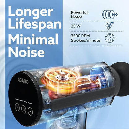 Deep Tissue Massage Gun – Powerful Muscle Recovery & Relaxation