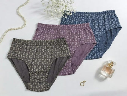 Pack of 3 High Waist Hipster Panties