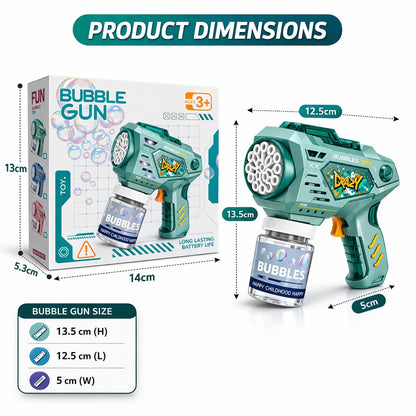 Hole battery operated Bubbles Gun Toys for Boys and Girls