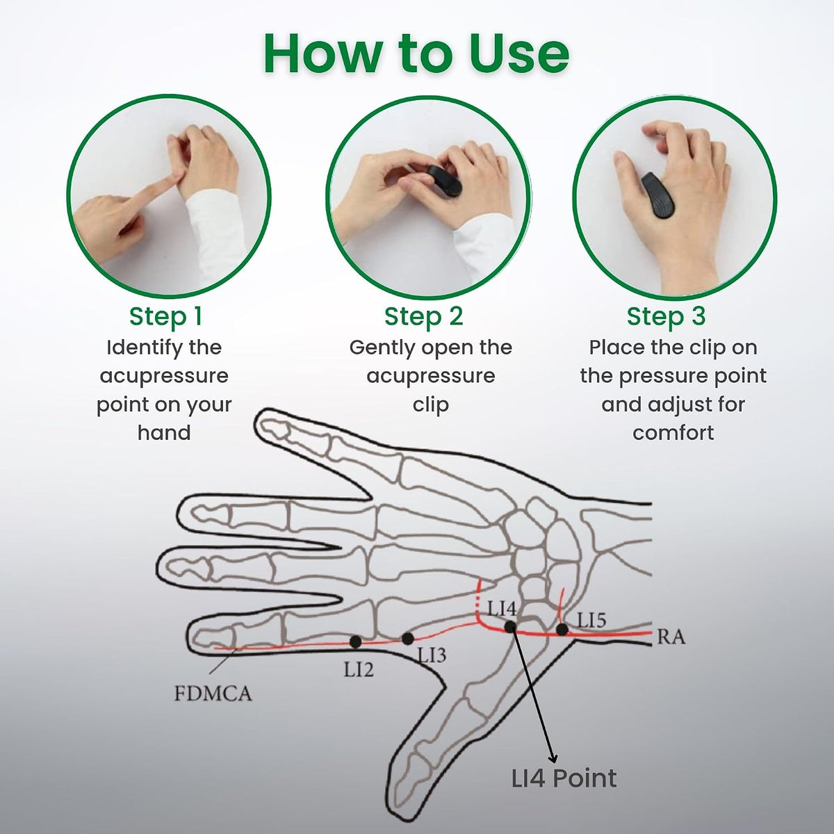 Portable Acupressure Relaxation Stress Alleviation
