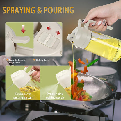 2 In 1 Oil Dispenser & Sprayer